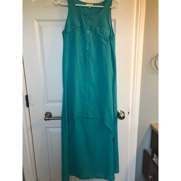 Mia melon high low tunic / dress - Picture 9 of 12